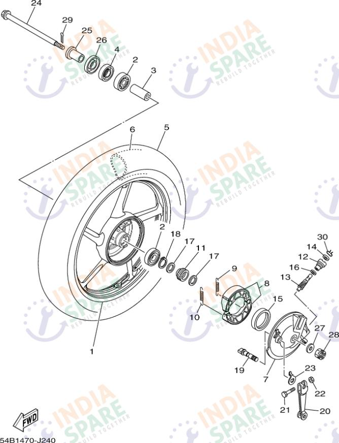 FRONT WHEEL